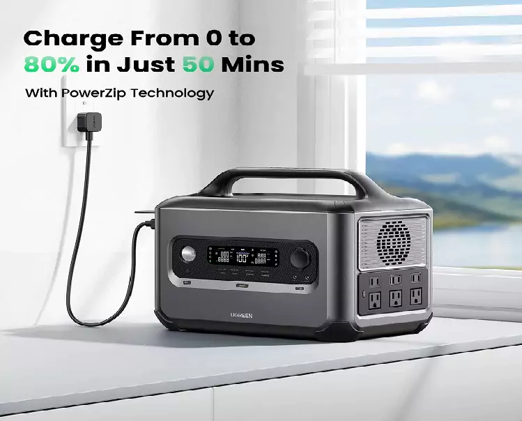 Power Up Anywhere with Ugreen 1200W Portable Power Station