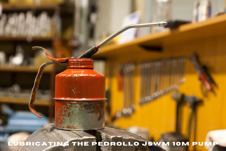 Lubricating the Pedrollo Jswm 10m Pump