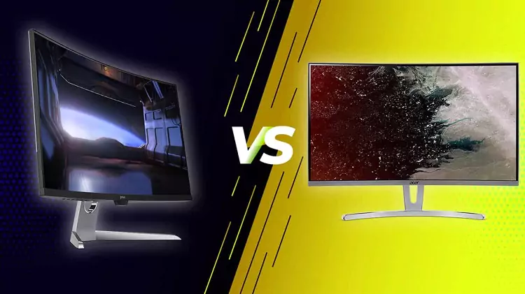 Curved vs. Flat Monitors: Which One Is Right for You in 2025?